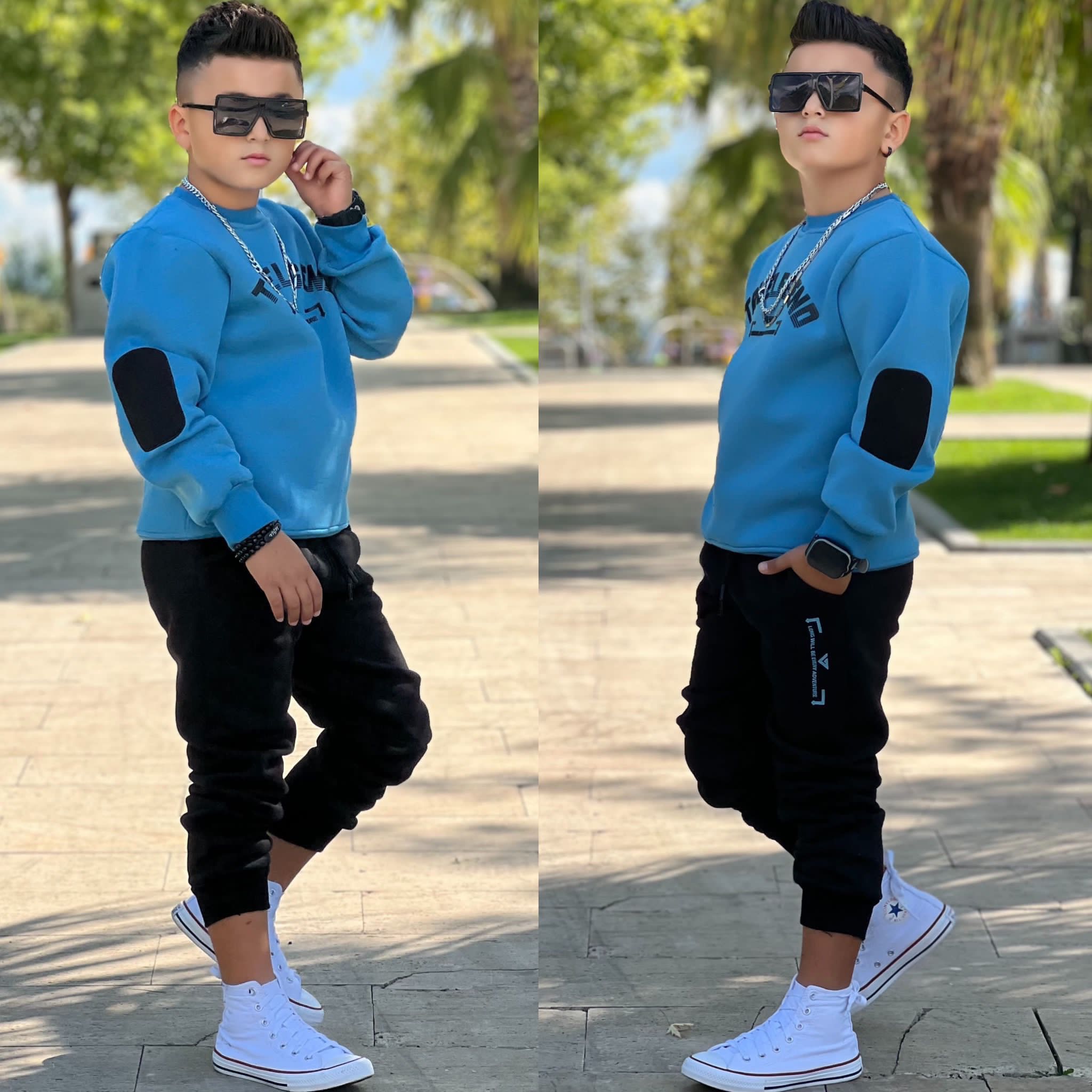 Erkek Çocuk True Legend Spor Takım - Mavi