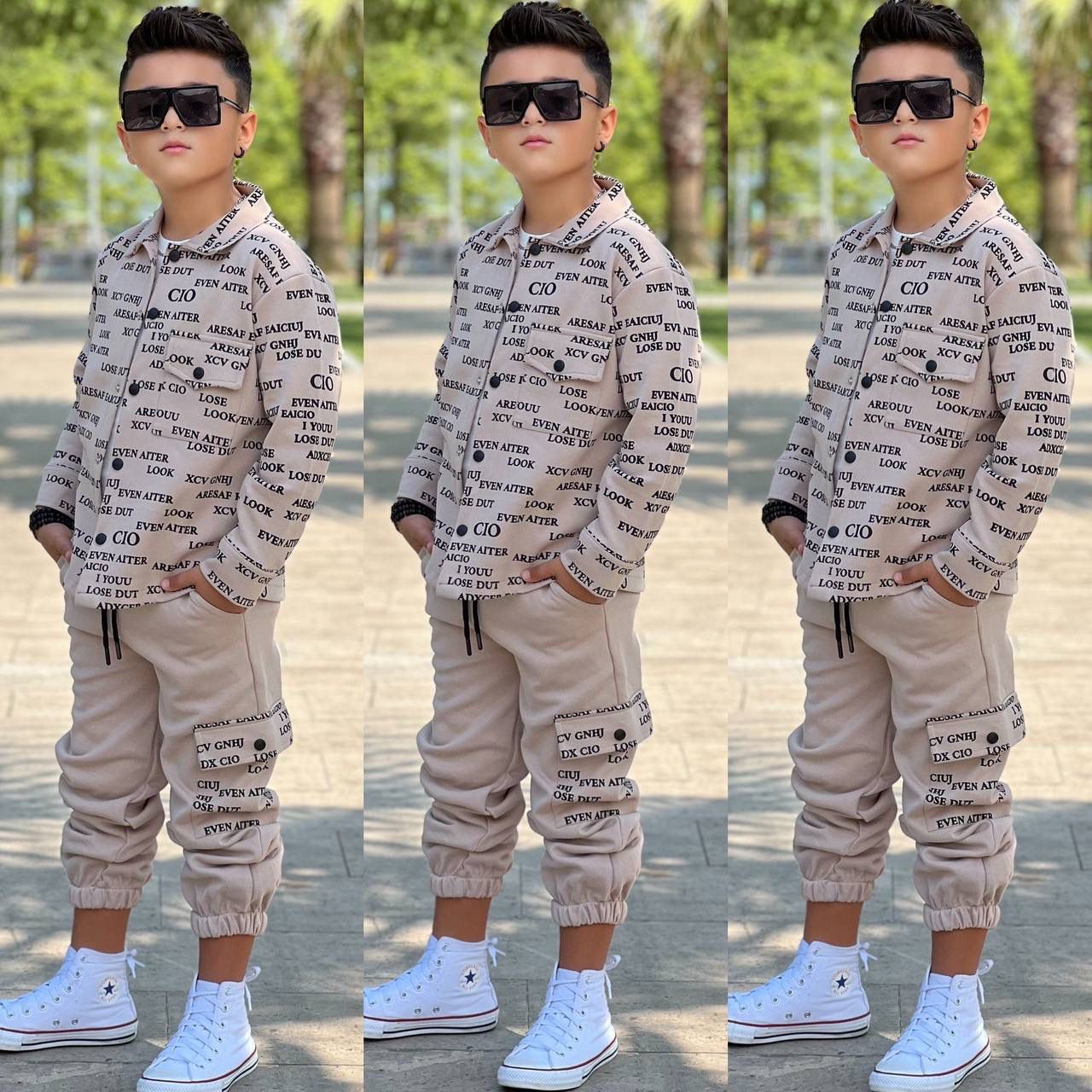 Erkek Çocuk Face 3 Lü Takım