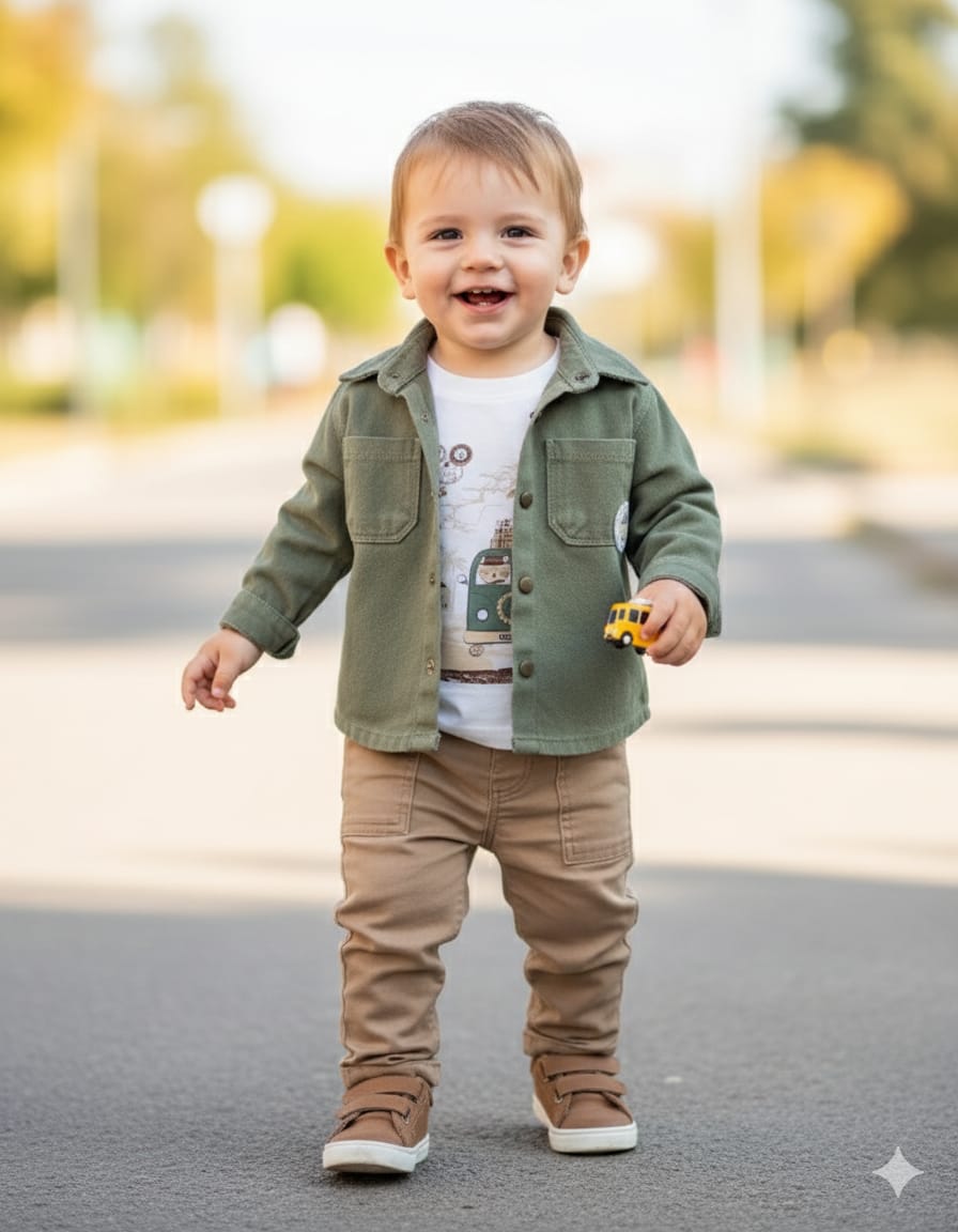 Erkek Bebek 3 Lü Takım