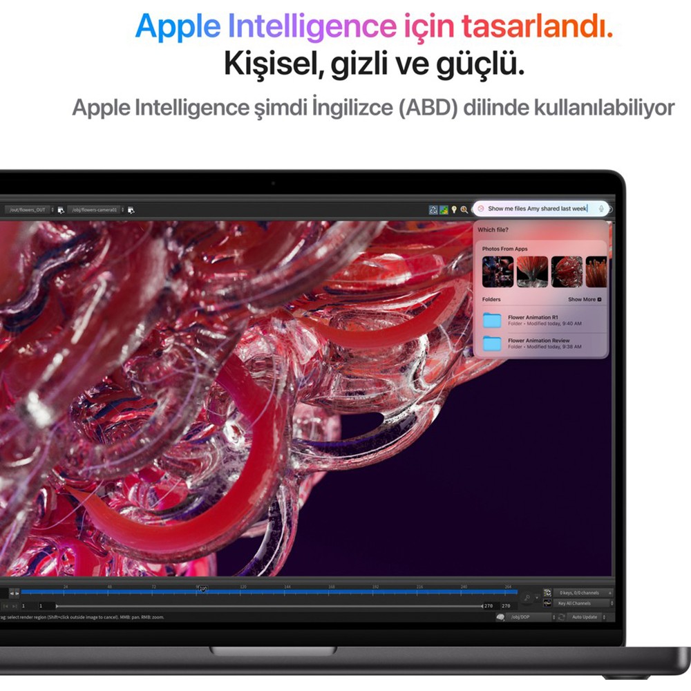 Apple MacBook Pro 14.2” M4 24GB RAM 1TB SSD – Uzay Siyahı (MCX04TU/A)