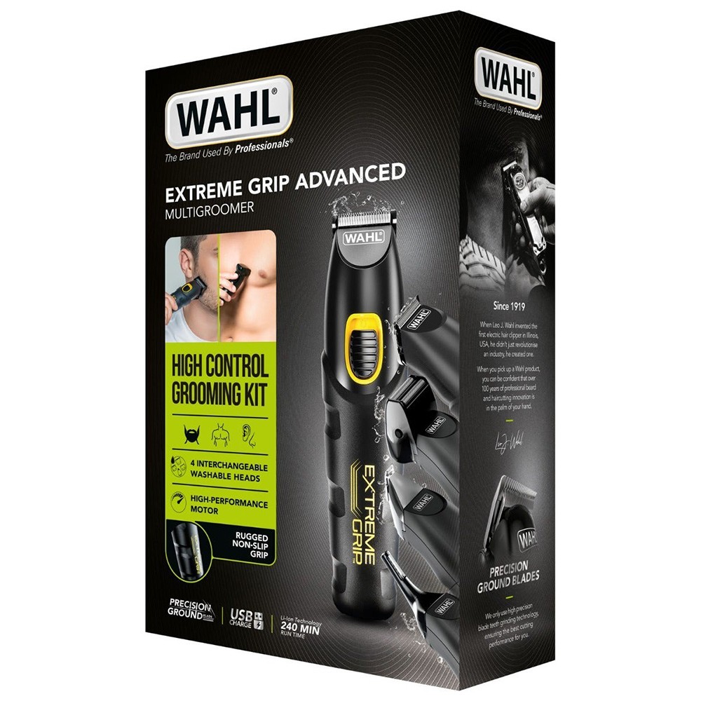 Wahl 9893 Extreme Grip Advanced Hepsi Bir Arada Şarjlı Erkek Bakım Kiti 09893-0460