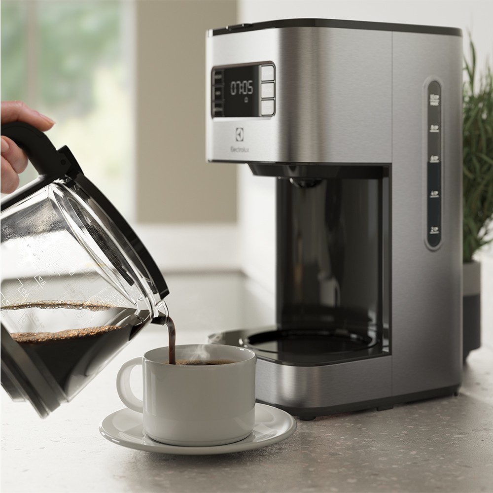 Electrolux E5CM1-6ST Create 5 1000 W Aroma Ve Zaman Ayarlı Filtre Kahve Makinesi
