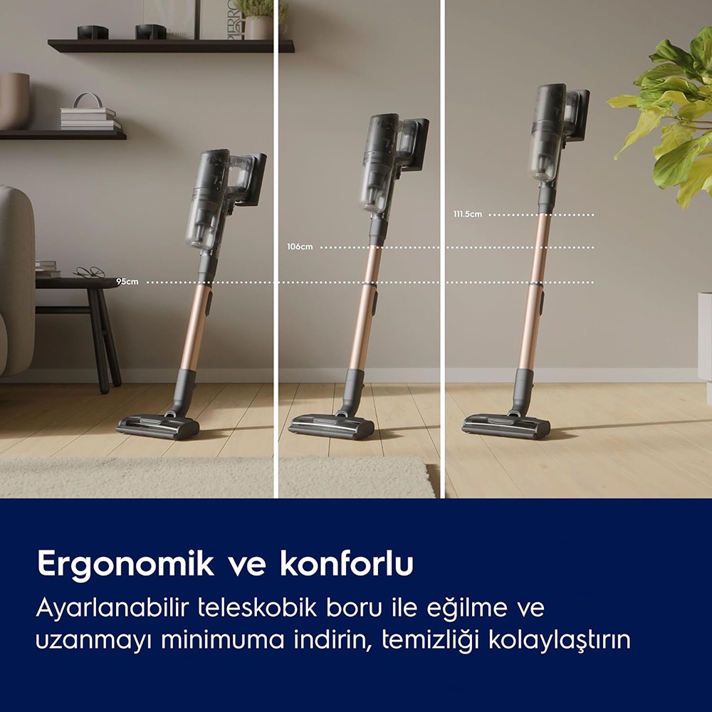 Electrolux EP82UB25UG 800 Ultimate Şarjlı Dikey Süpürge