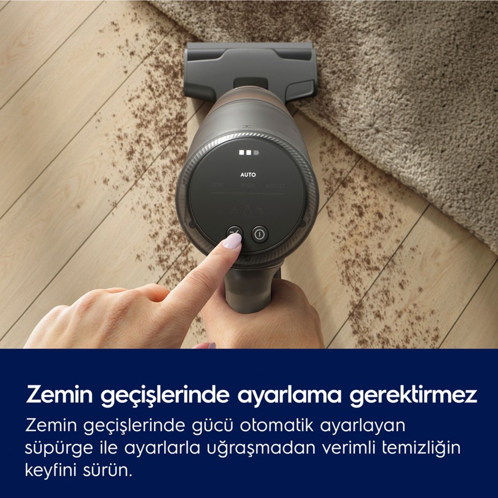 Electrolux EP82AB25UG 800 Animal Şarjlı Dikey Süpürge