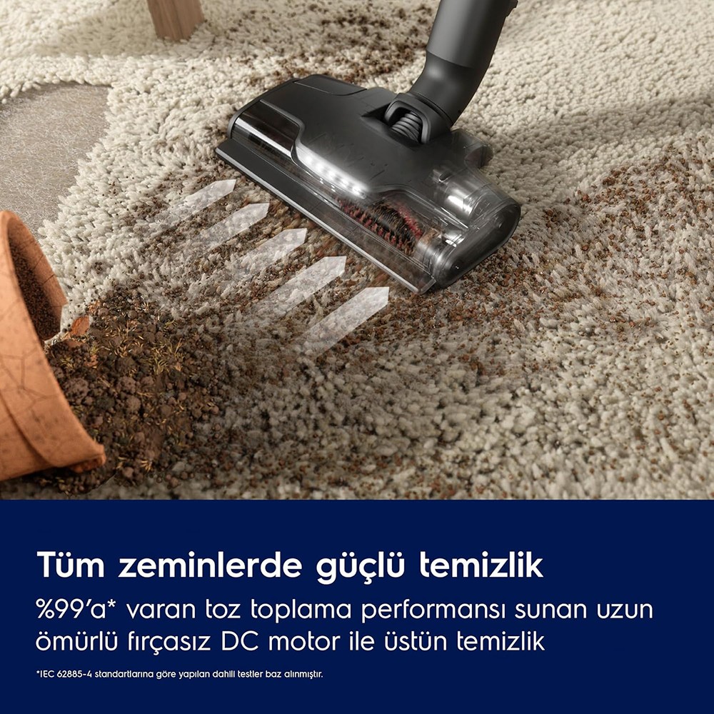 Electrolux EP82UB25UG 800 Ultimate Şarjlı Dikey Süpürge