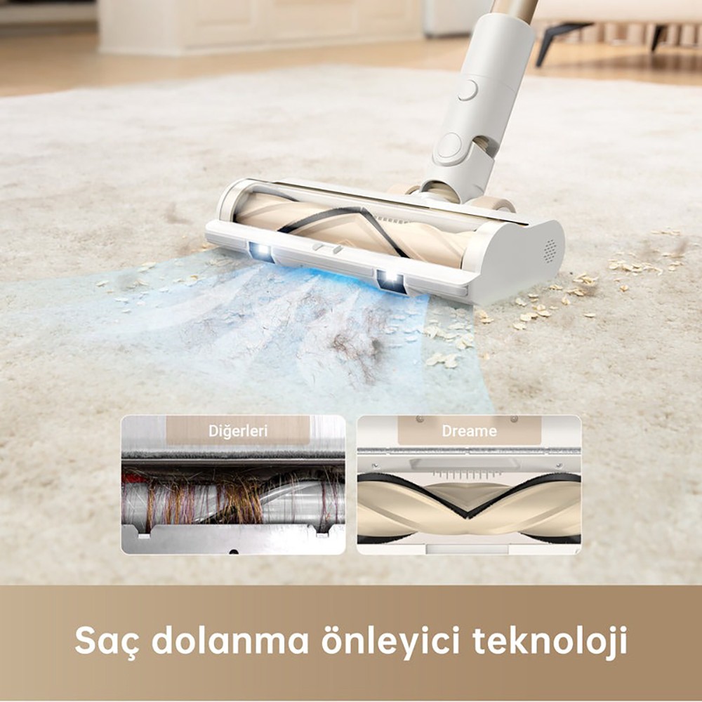 Dreame R10 350W Şarjlı Dikey Süpürge