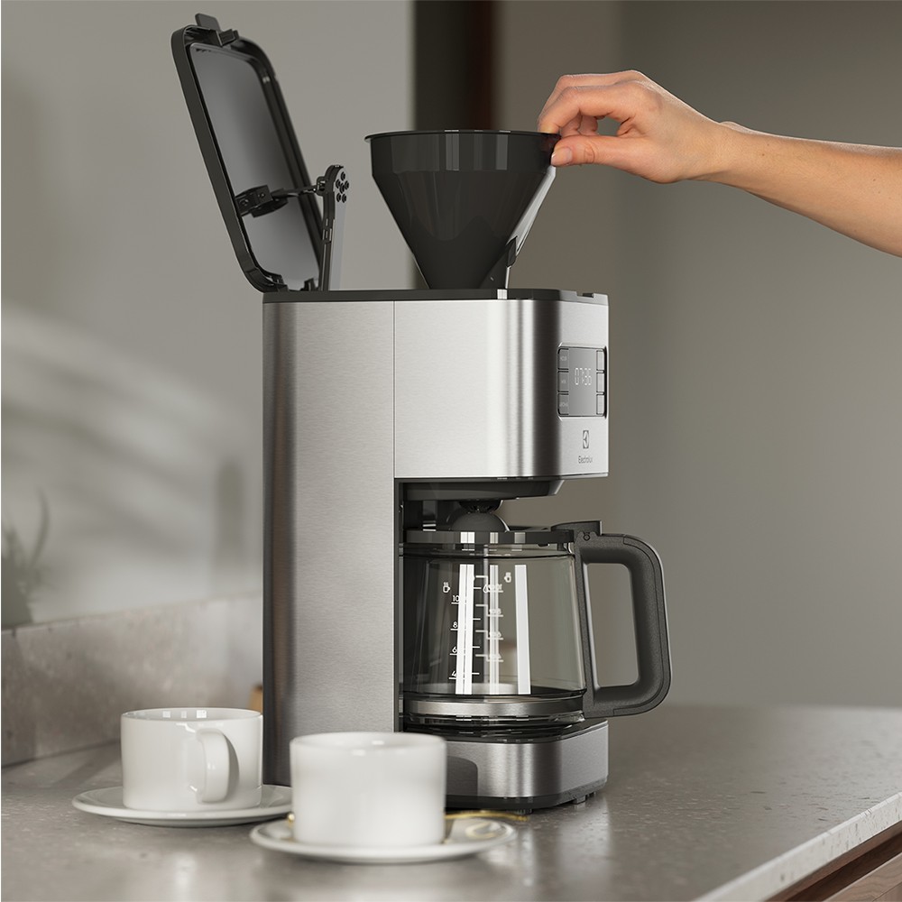 Electrolux E5CM1-6ST Create 5 1000 W Aroma Ve Zaman Ayarlı Filtre Kahve Makinesi