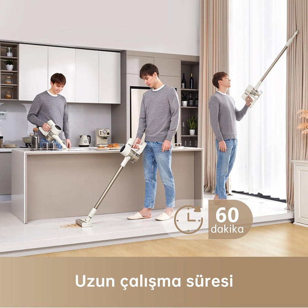 Dreame R10 350W Şarjlı Dikey Süpürge
