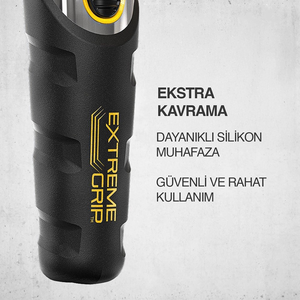 Wahl 9398 Extreme Grip Beard 12 Kılavuz Taraklı Şarjlı Sakal Kesme Makinesi 09893-0440