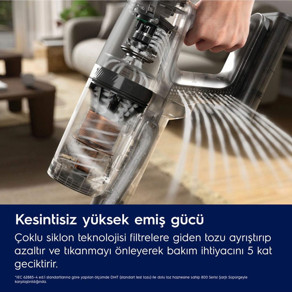 Electrolux EP82AB25UG 800 Animal Şarjlı Dikey Süpürge