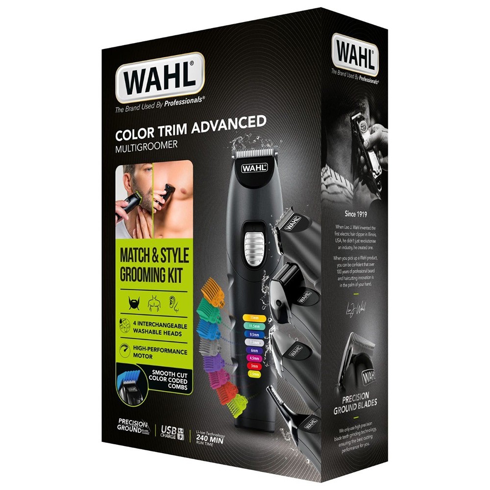 Wahl 9893 Color Trim Advanced Hepsi Bir Arada Şarjlı Erkek Bakım Kiti 09893-0464