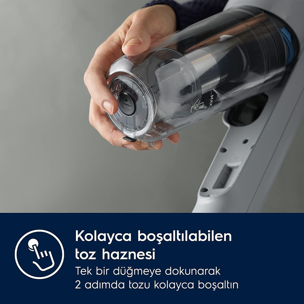 Electrolux EP71UB14DB Ultimate 700 Cordless Cleaner 14.4 V Dikey Şarjlı Süpürge