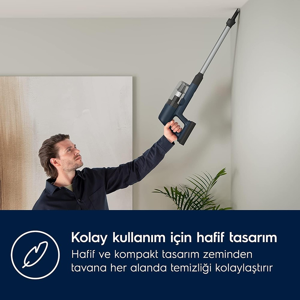 Electrolux EP71UB14DB Ultimate 700 Cordless Cleaner 14.4 V Dikey Şarjlı Süpürge