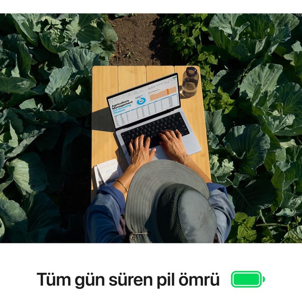 Apple MacBook Pro 14.2” M4 24GB RAM 1TB SSD – Uzay Siyahı (MCX04TU/A)