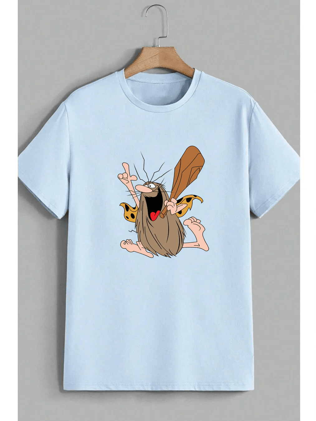 Kaptan Mağara Adamı Tasarımlı Tshirt
