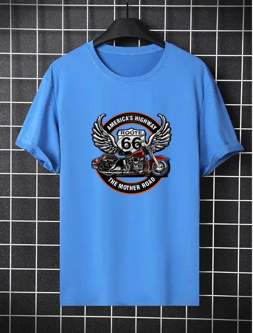 Harley Tasarımlı Oversize Tshirt