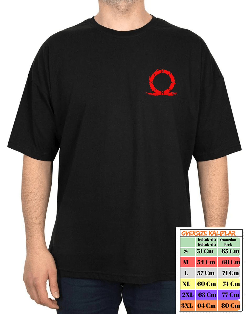God Of War Baskılı Tshirt image