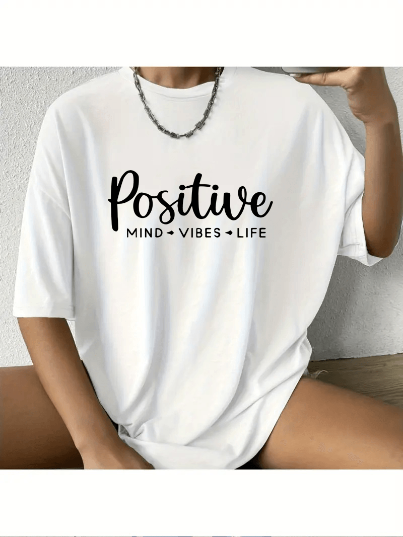Positive Baskılı Oversize