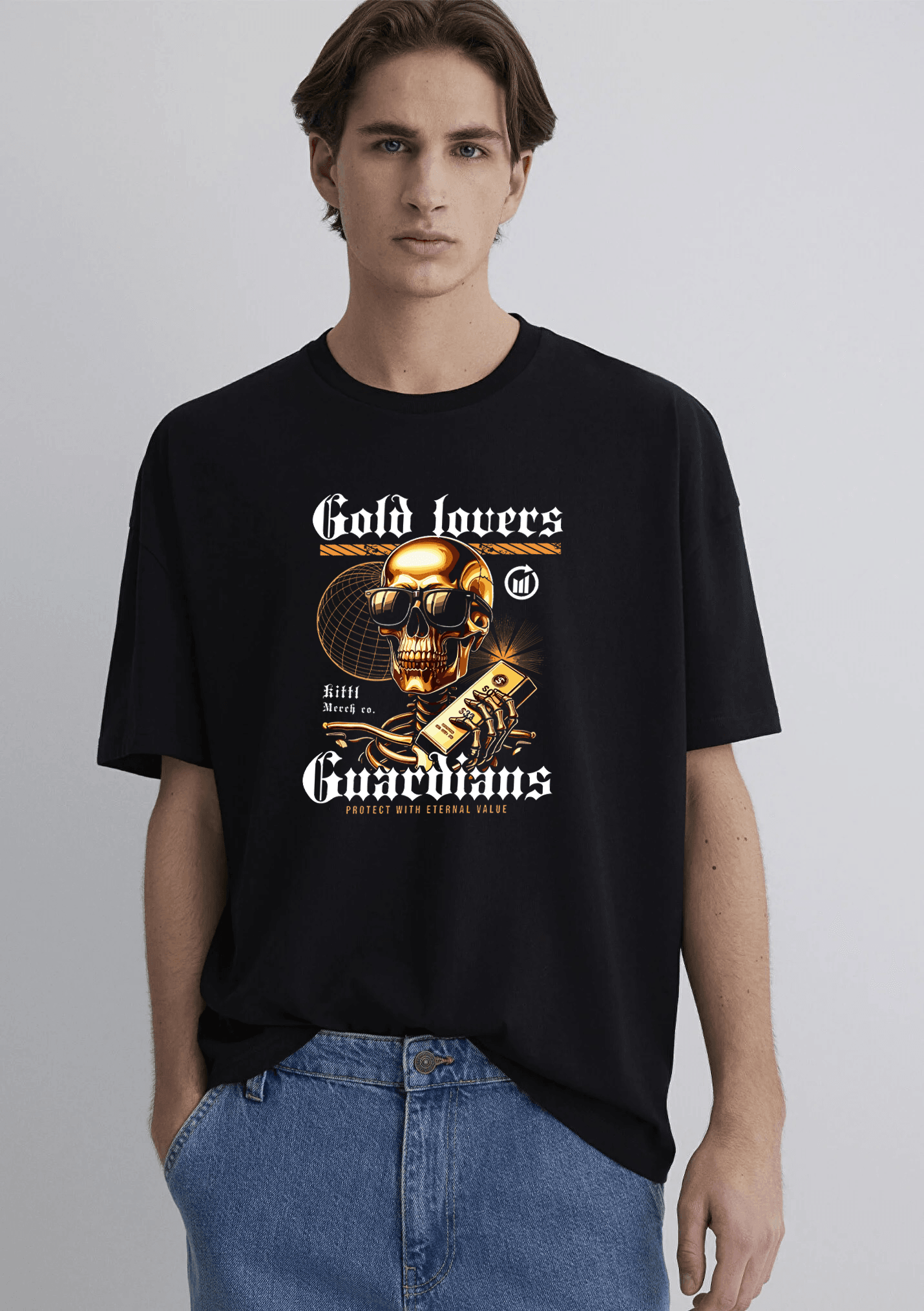 Gold Louers Tasarımlı Tshirt