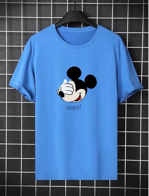 Oops Tasarımlı Oversize Tshirt