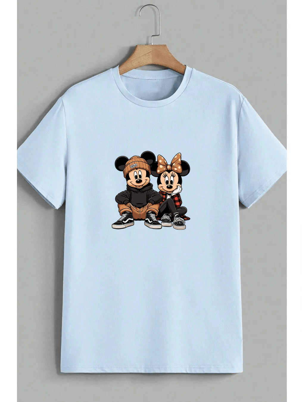 Mickey Minnie Tasarımlı Tshirt