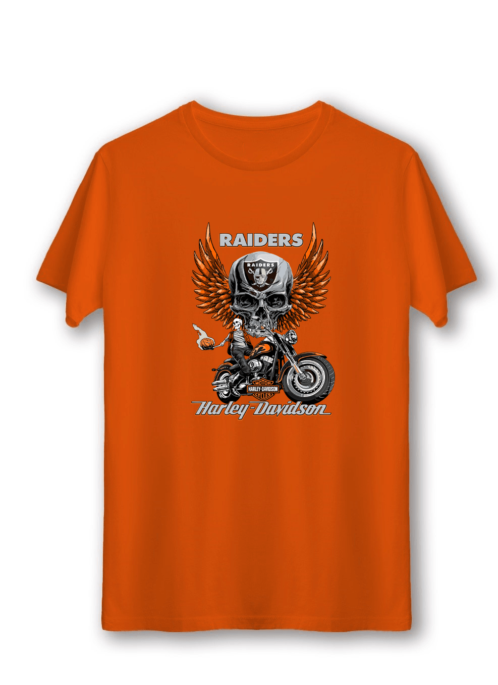 Raider Harley Tasarımlı Tshirt