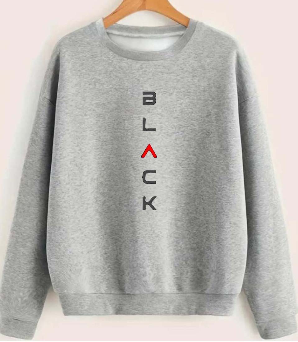 Black Tasarımlı 3 İp Bisiklet Yaka