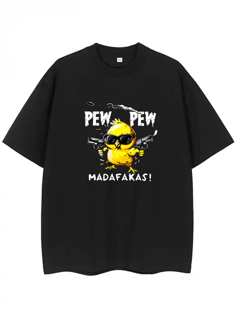 PewPew Madafakas Tasarımlı Tshirt