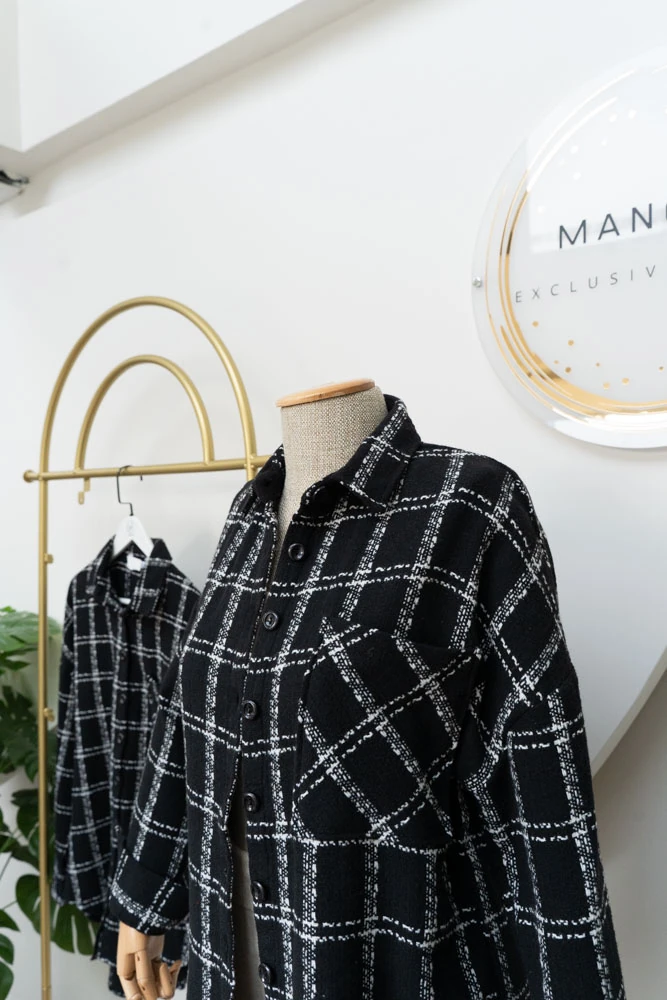 Oduncu Gömlek - Siyah