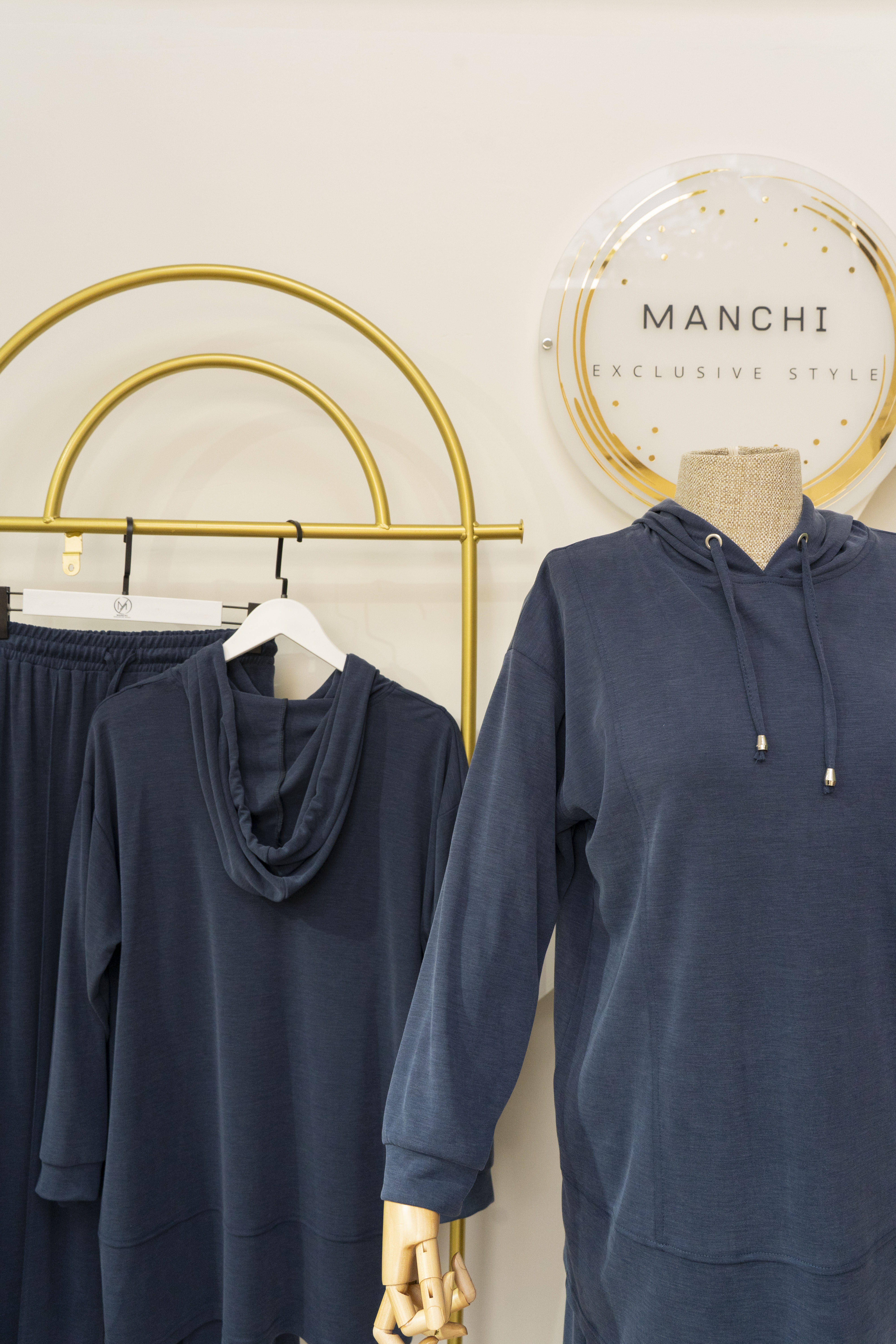 Kapişonlu Cupra Takım - Lacivert