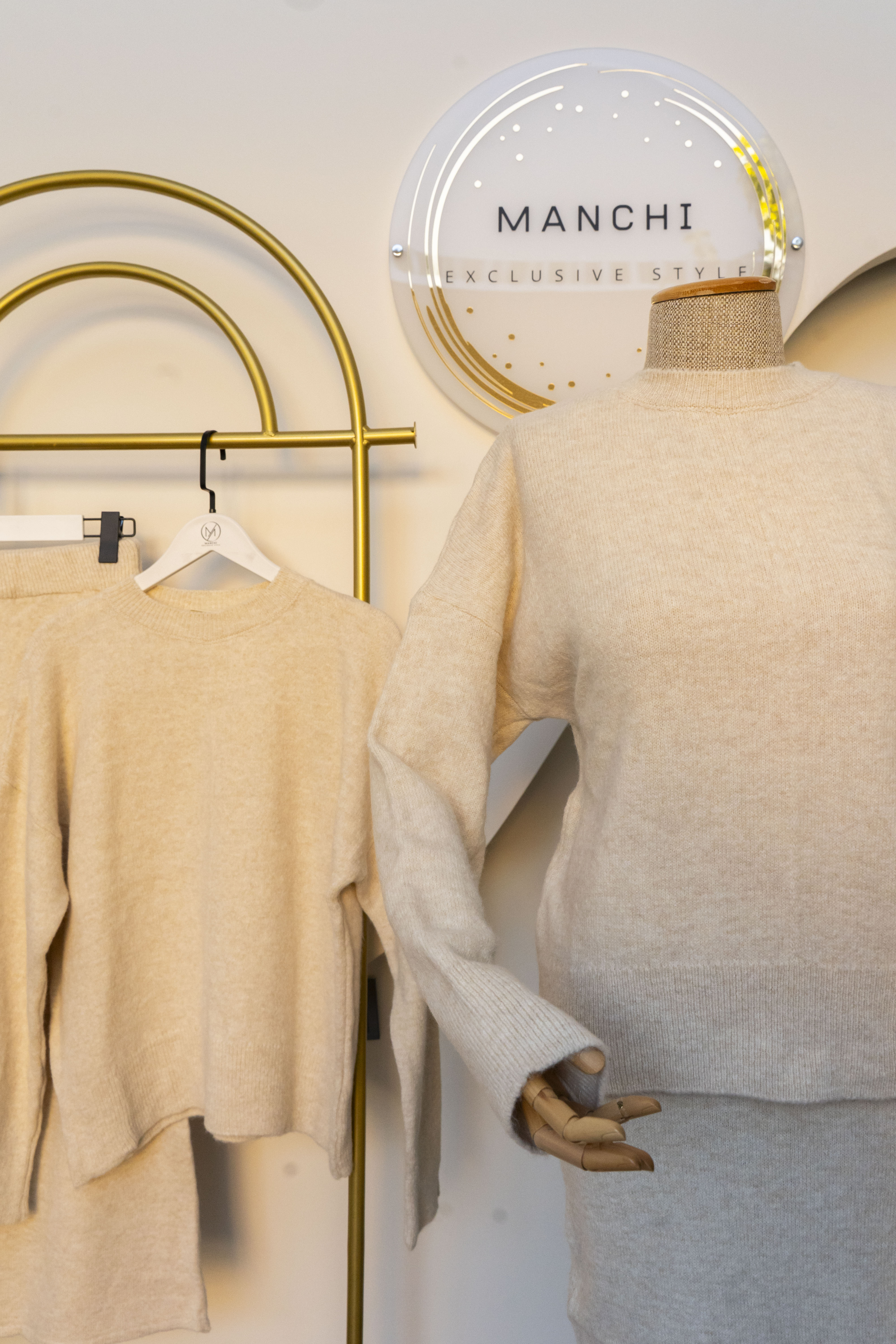 Triko Ceket - Yakalı - Fermuarlı