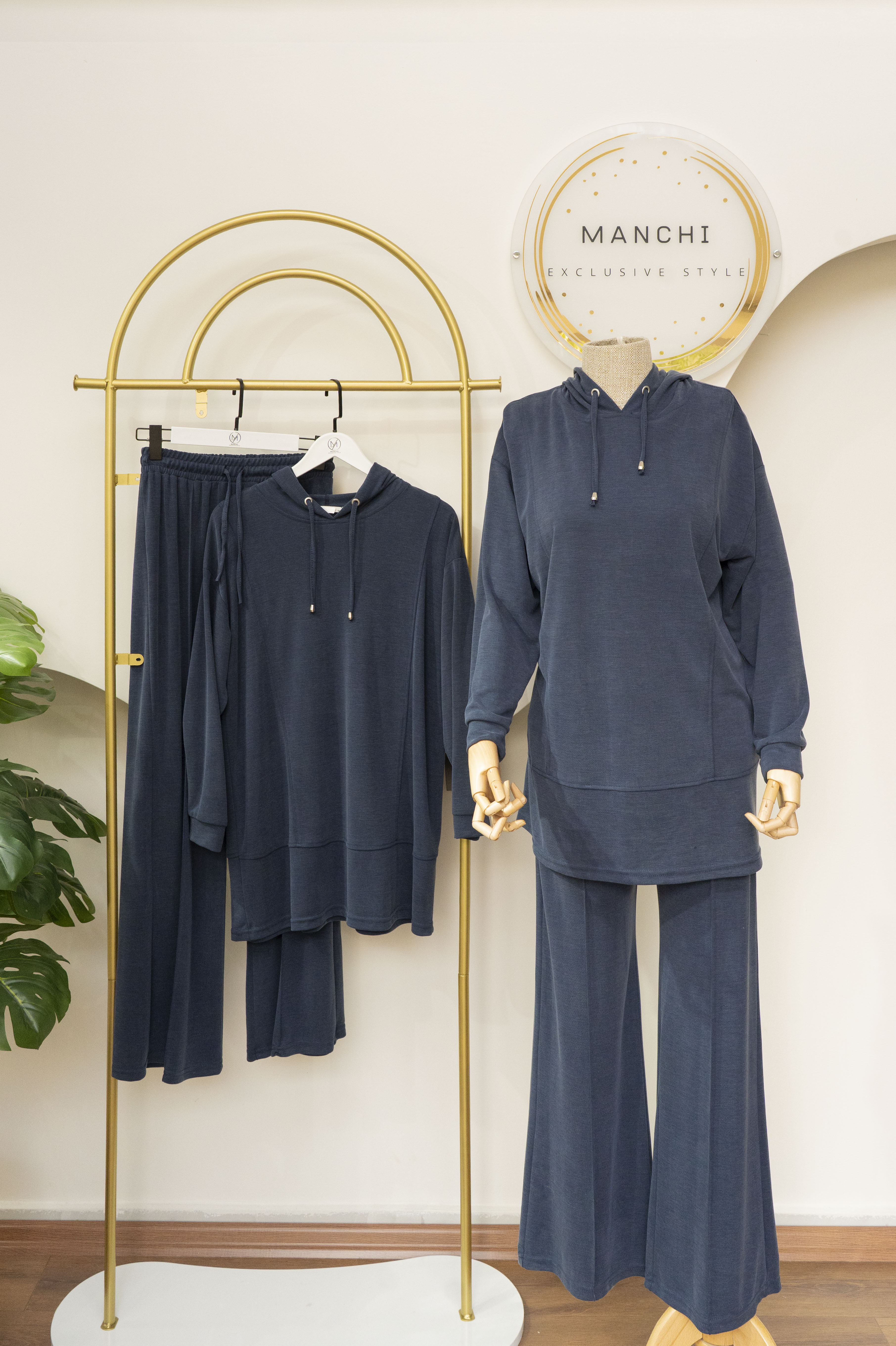 Kapişonlu Cupra Takım - Lacivert