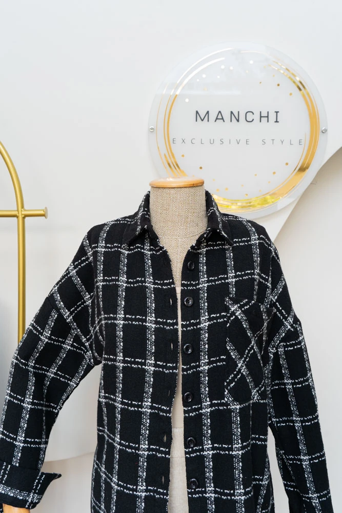 Oduncu Gömlek - Siyah