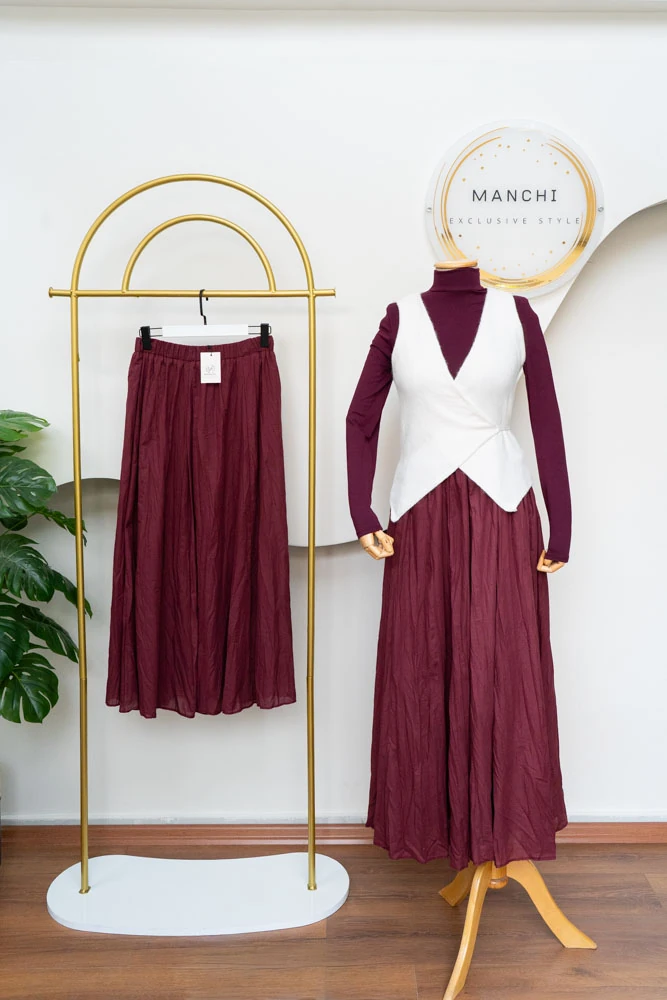 Krem İpli Yelek - Yandan Bağlamalı