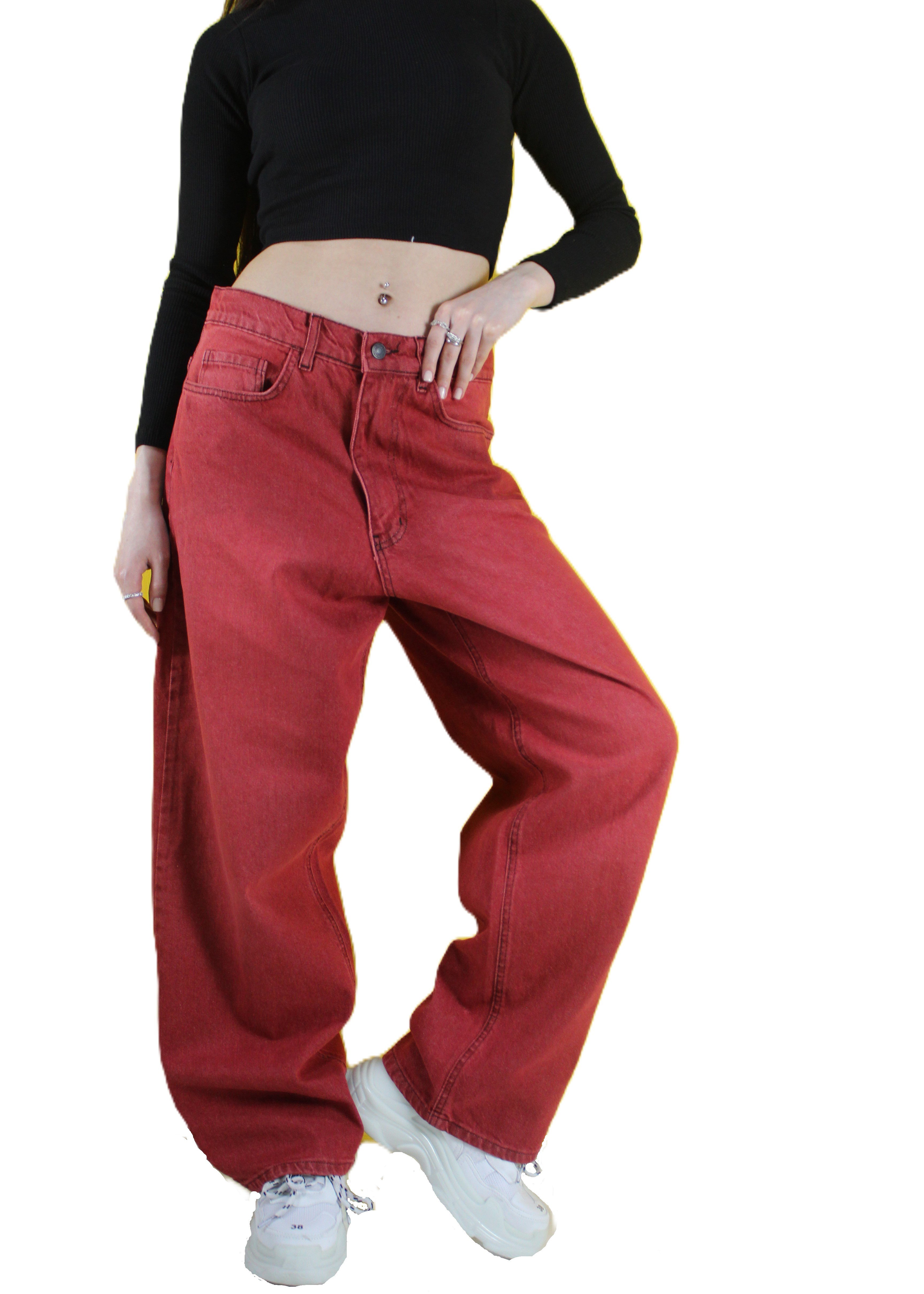 VİNTAGE YIKAMA UNİSEX BAGGY JEANS
