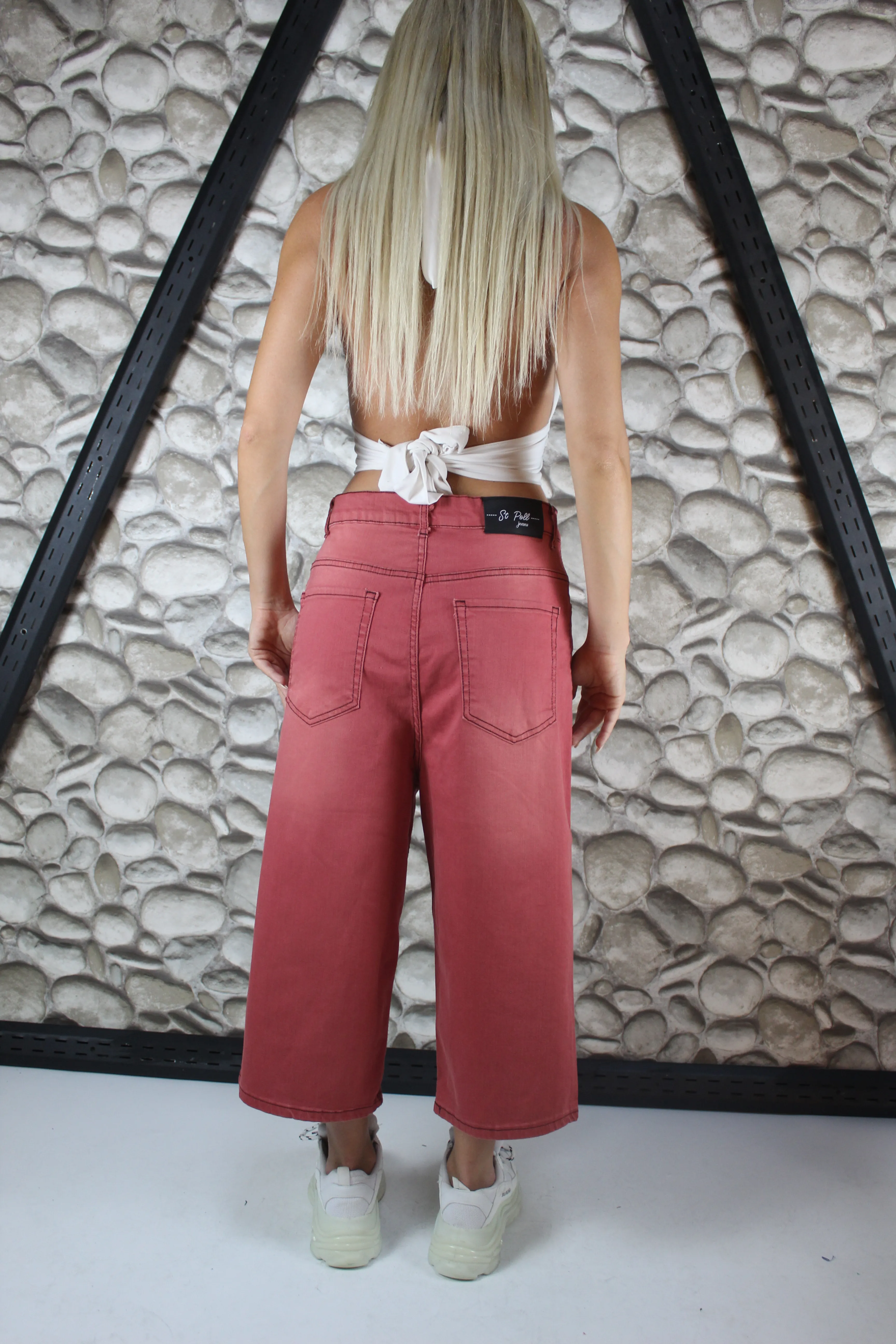 LİKRALI VİNTAGE YIKAMA BAGGY ŞORTOLON