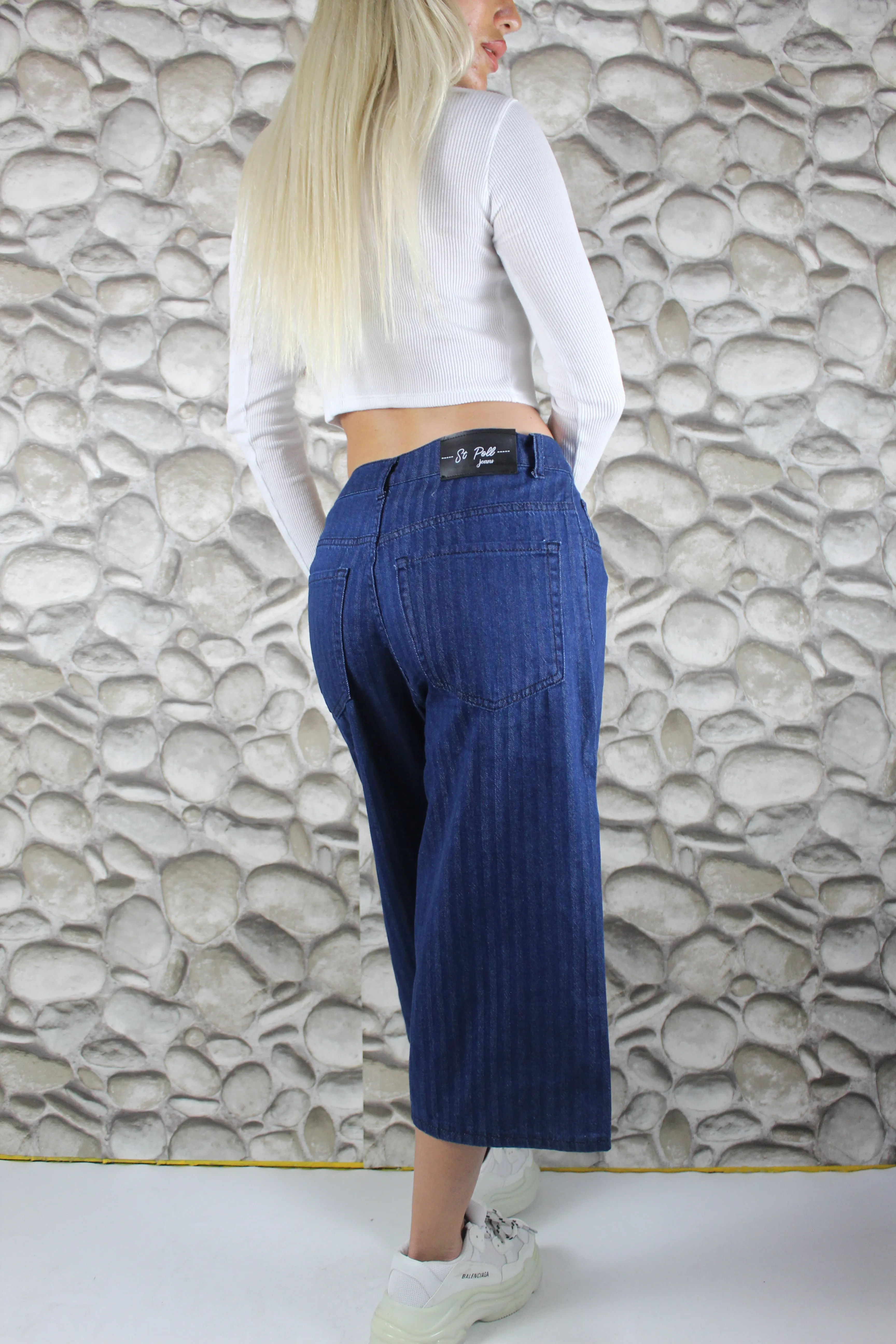 LİKRALI VİNTAGE YIKAMA BAGGY ŞORTOLON