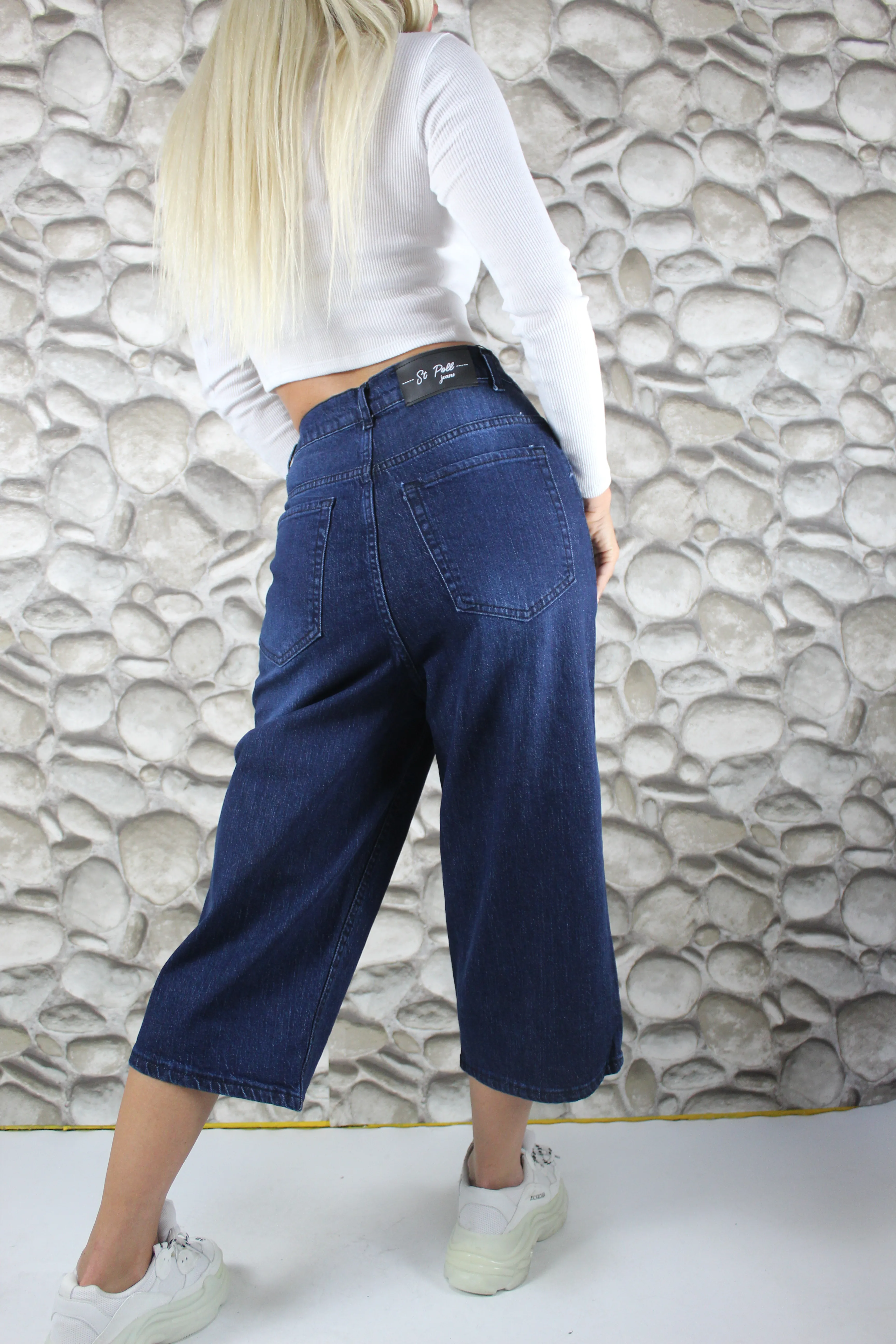 LİKRALI VİNTAGE YIKAMA BAGGY ŞORTOLON