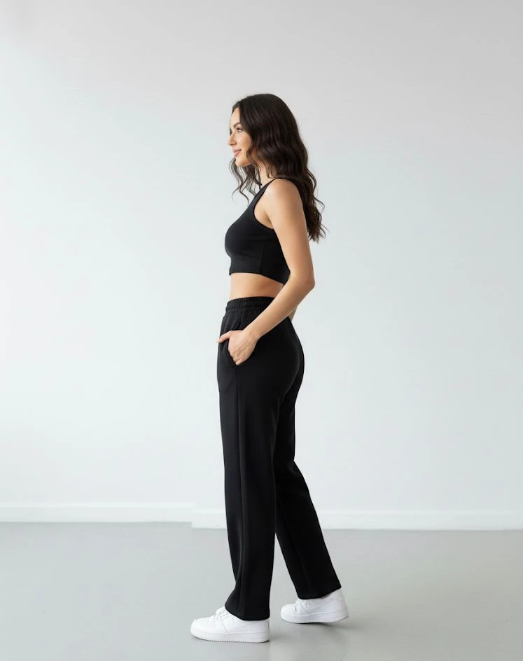 3 İPLİK ŞARDONLU EŞOFMAN ALTI PANTOLON