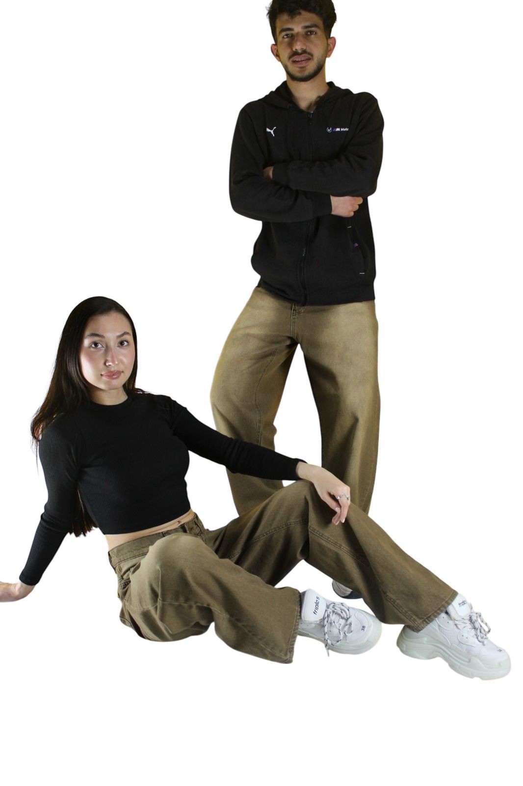  VİNTAGE ESKİTME YIKAMA UNİSEX BAGGY JEAN PANTOLON