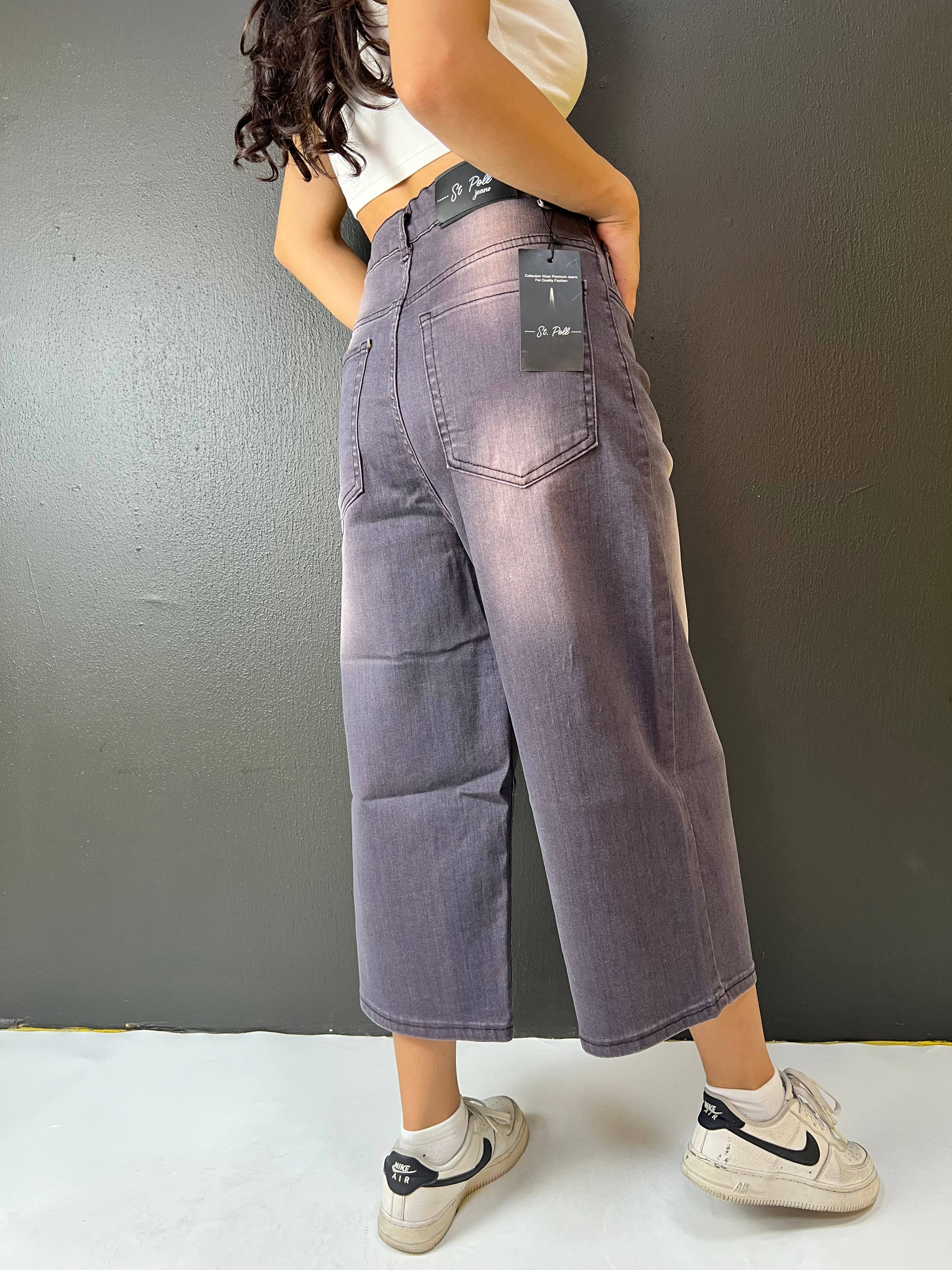 LİKRALI BAGGY ŞORTOLON  LİLA
