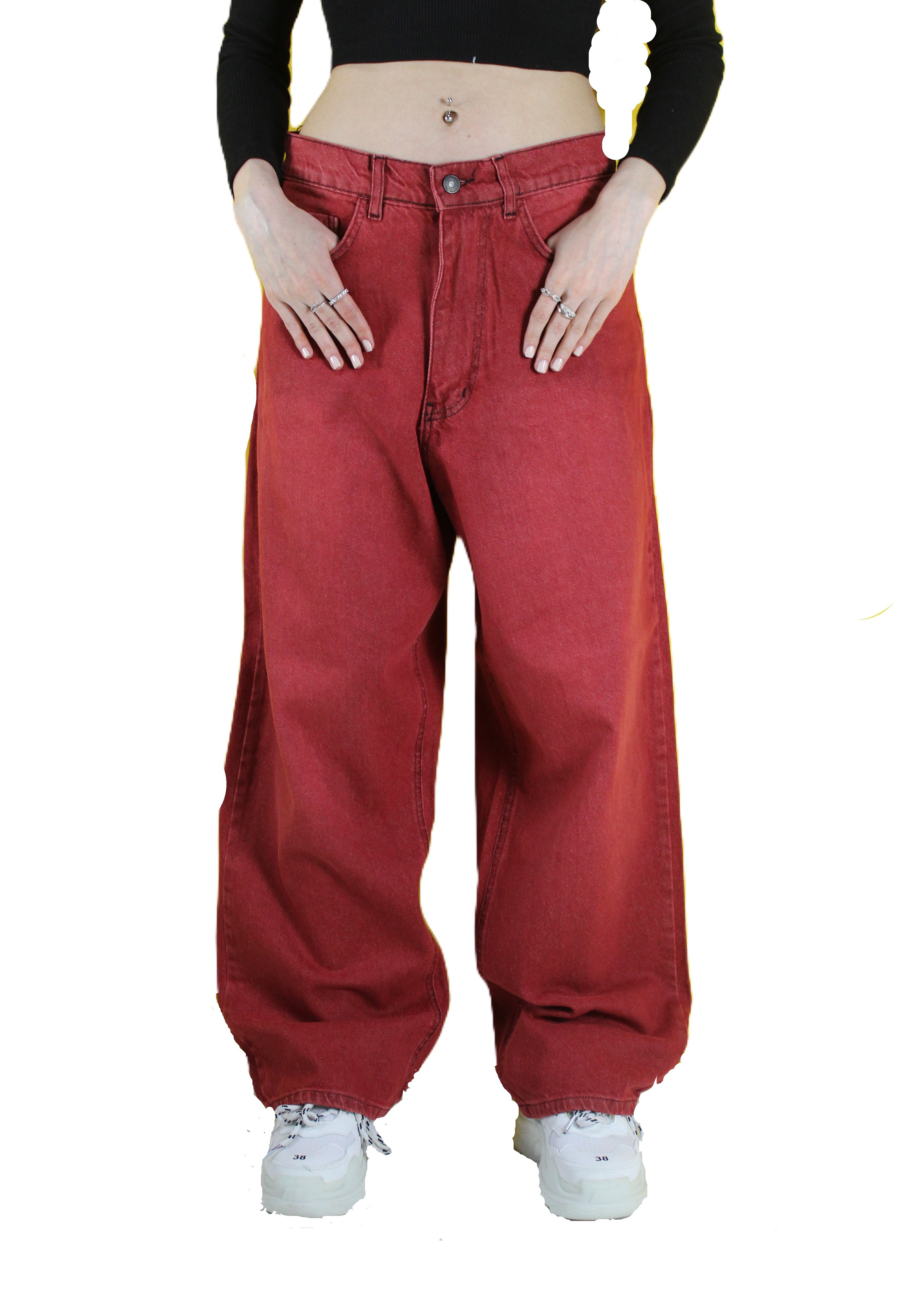 VİNTAGE YIKAMA UNİSEX BAGGY JEANS