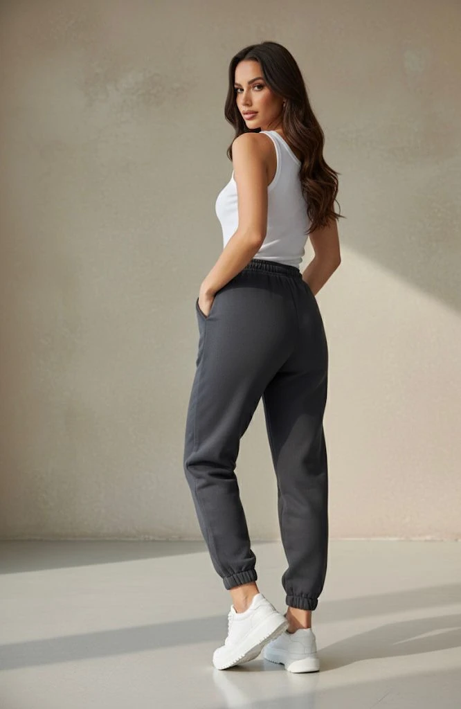 3 İPLİK ŞARDONLU EŞOFMAN ALTI PANTOLON