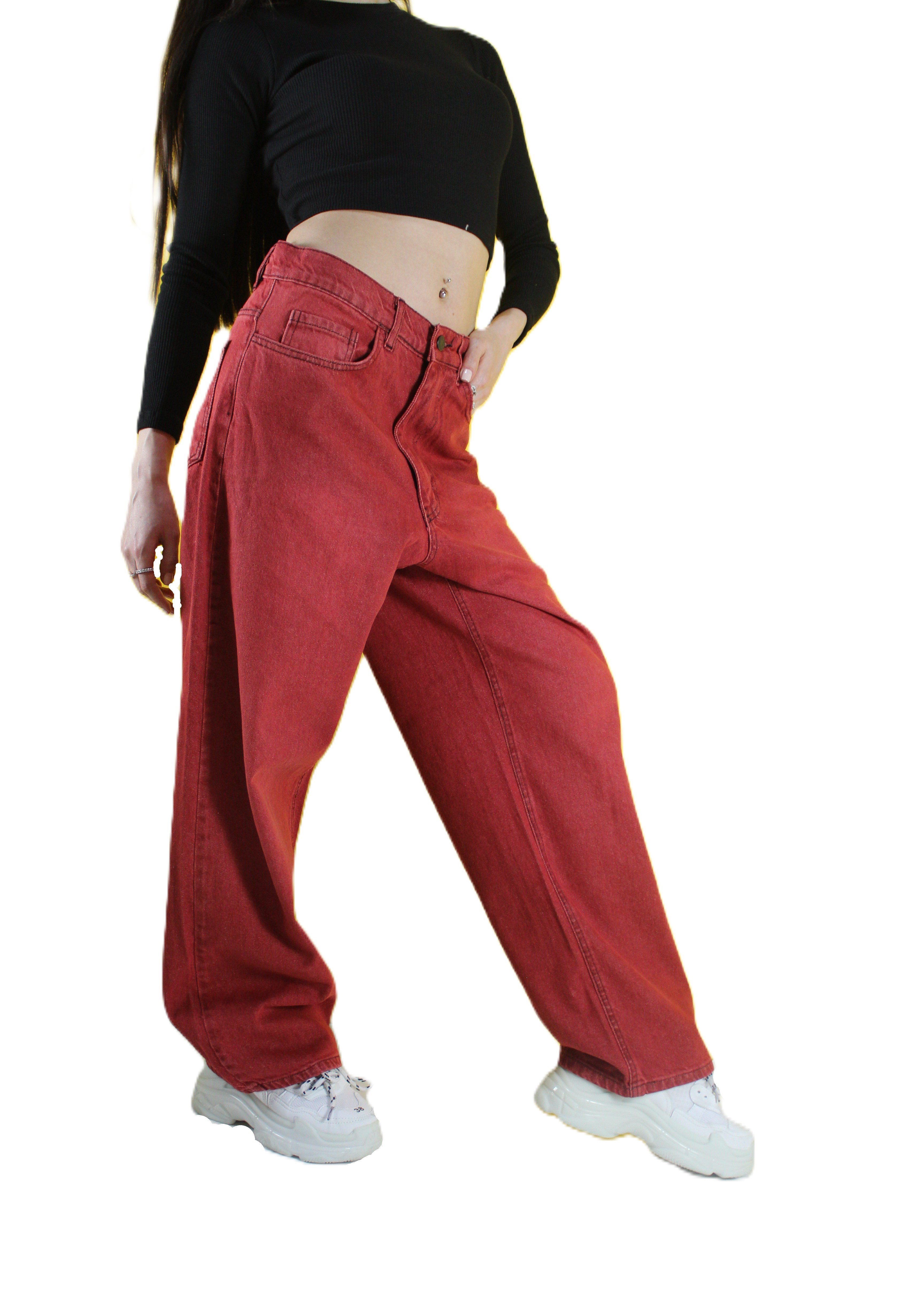 VİNTAGE YIKAMA UNİSEX BAGGY JEANS
