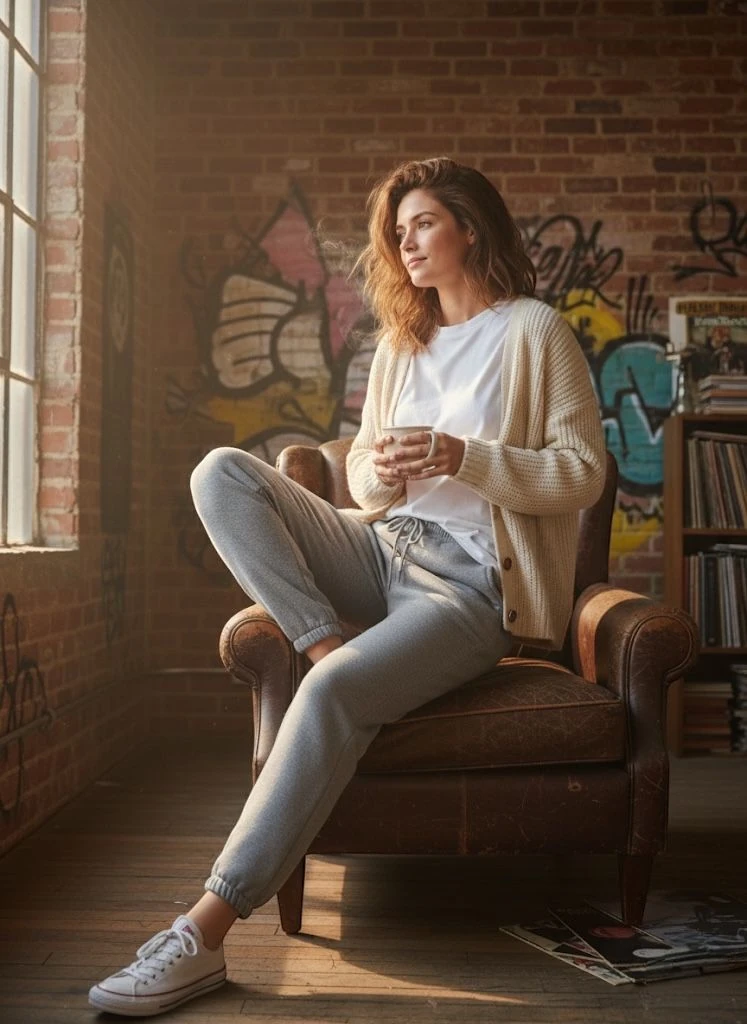 3 İPLİK ŞARDONLU JOGGER EŞOFMAN ALTI PANTOLON