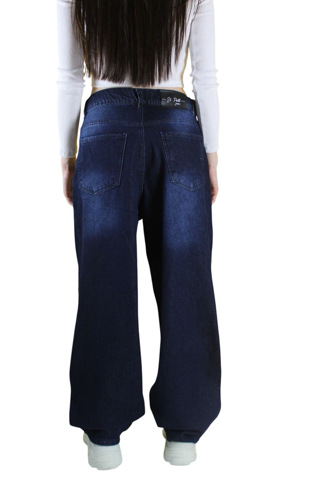 YIKAMALI UNİSEX BAGGY JEAN PANTOLON