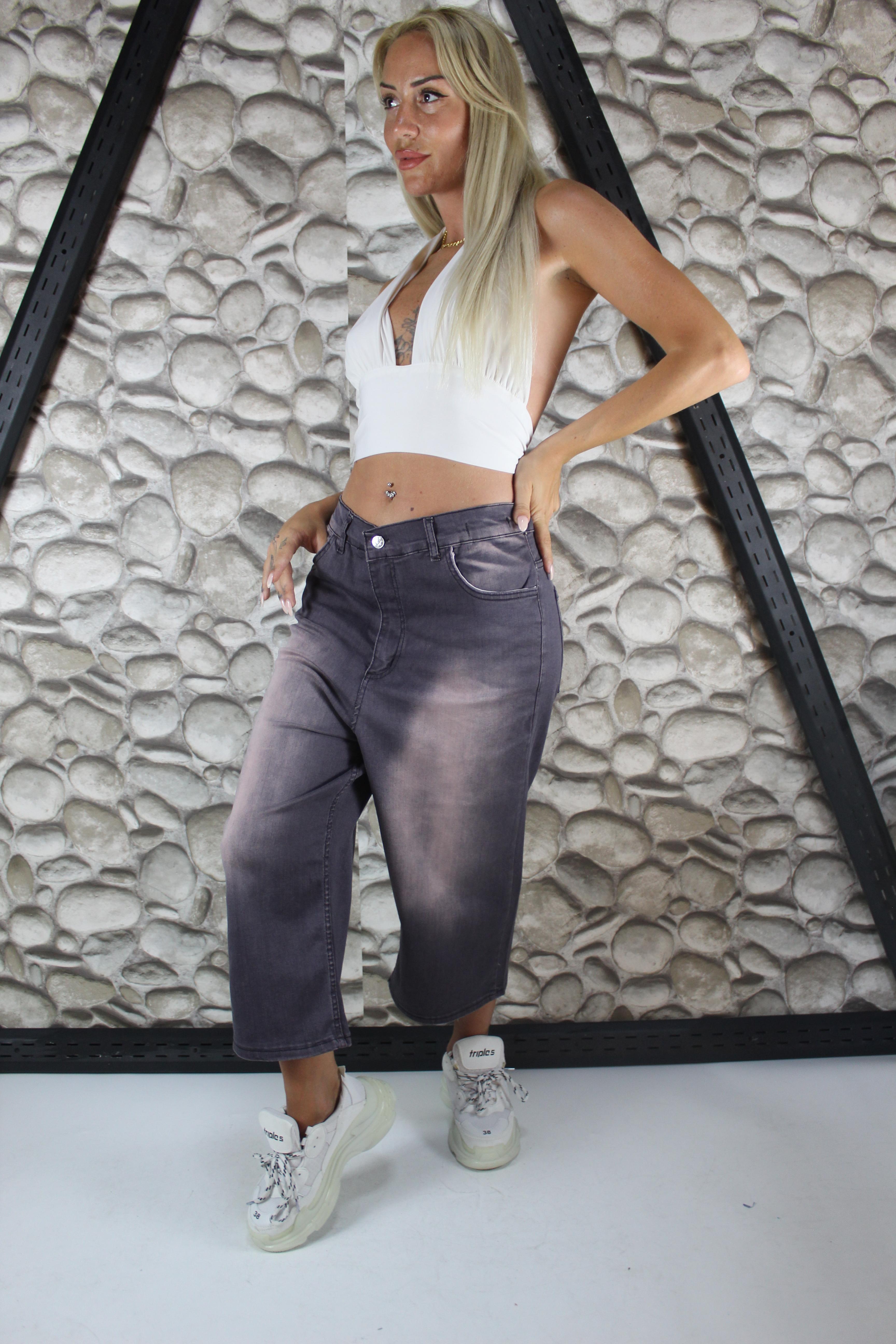 unisex likralı baggy şortolon