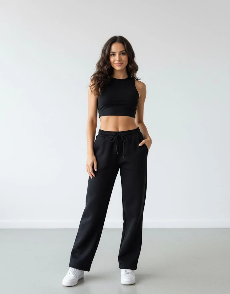 3 İPLİK ŞARDONLU EŞOFMAN ALTI PANTOLON