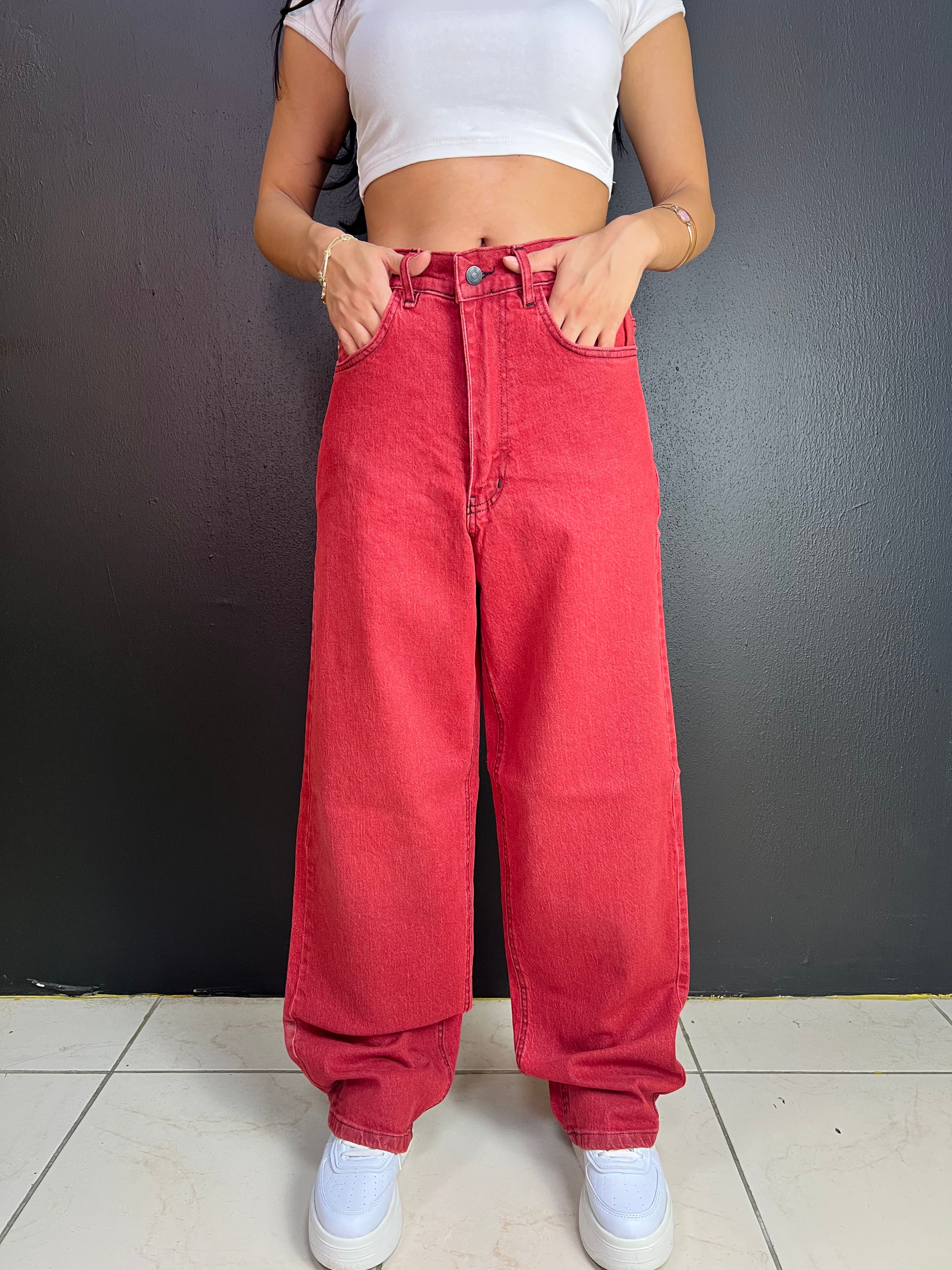VİNTAGE ESKİTME UNISEX BAGGY