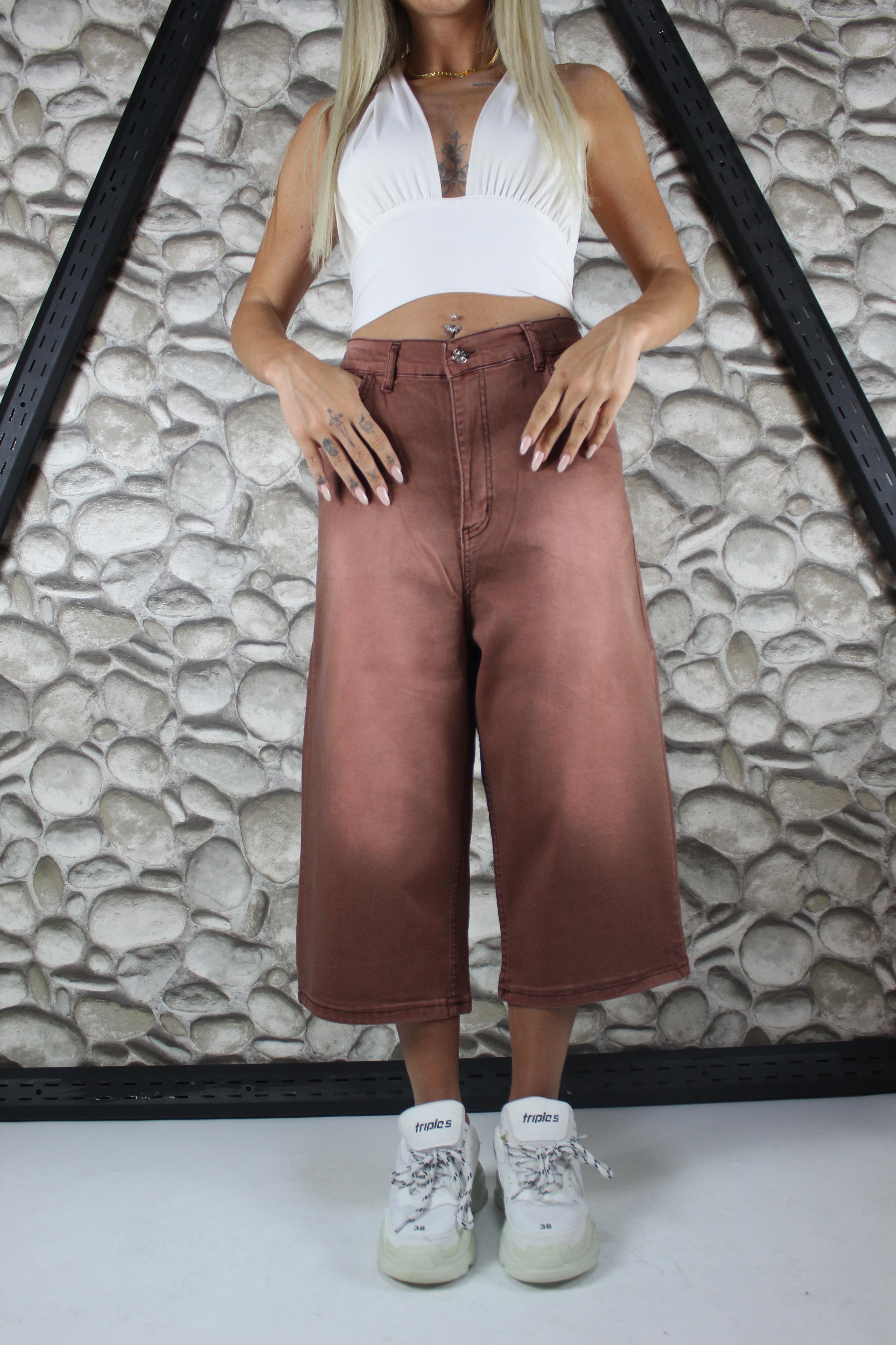 unisex likralı baggy şortolon
